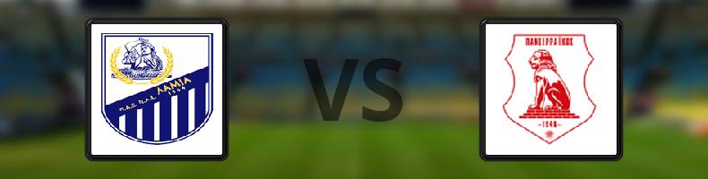 Lamia - Panserraikos odds, speltips, resultat i Grekiska Superligan