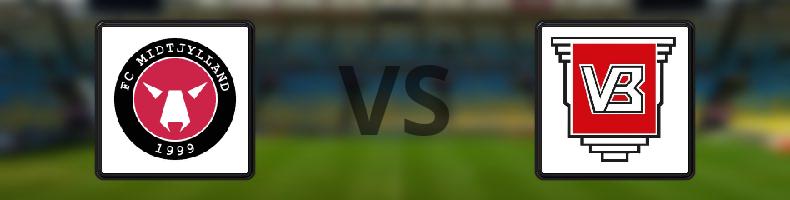 Midtjylland - Vejle Boldklub Kolding odds, speltips, resultat i Superligaen