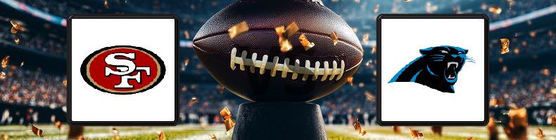 San Francisco 49ers - Carolina Panthers odds, speltips, resultat i NFL