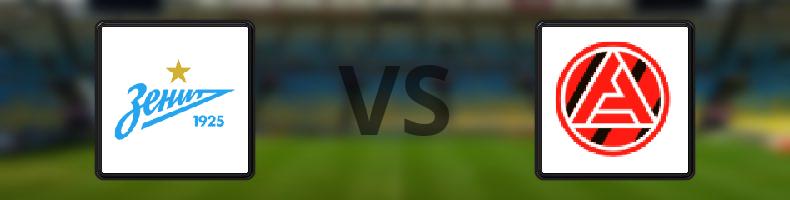 Zenit - Akron Togliatti odds, speltips, resultat i Ryska Premier League
