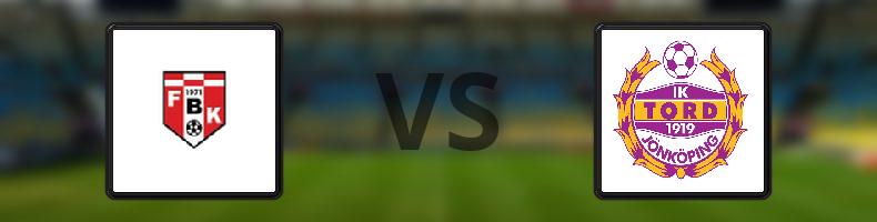 FBK Karlstad - IK Tord odds, speltips, resultat i Division 2