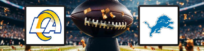 Los Angeles Rams - Detroit Lions odds, speltips, resultat i NFL