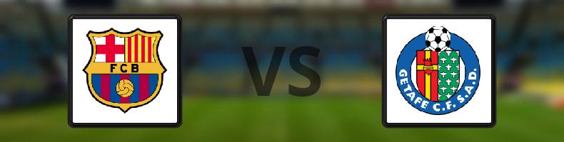 Barcelona - Getafe odds, speltips, resultat i La Liga