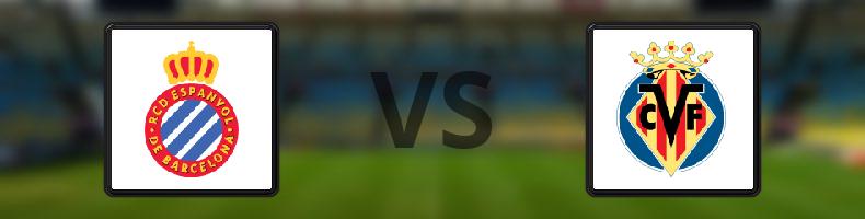 Espanyol - Villarreal odds, speltips, resultat i La Liga
