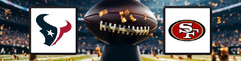 Houston Texans - San Francisco 49ers odds, speltips, resultat i NFL
