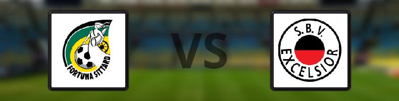 Fortuna Sittard - Excelsior odds, speltips, resultat i Eredivisie