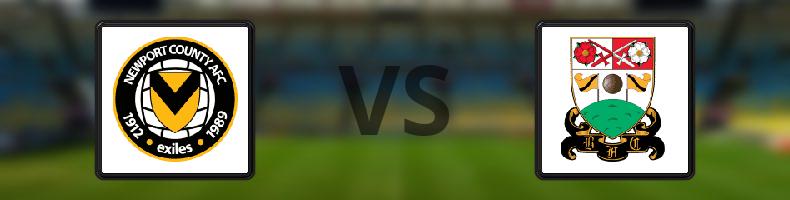 Newport County - Barnet odds, speltips, resultat i League Two