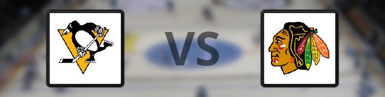 Pittsburgh Penguins - Chicago Blackhawks odds, speltips, resultat i NHL