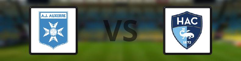 Auxerre - Le Havre odds, speltips, resultat i Ligue 1