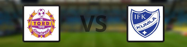 IK Tord - IFK Kumla odds, speltips, resultat i Division 2