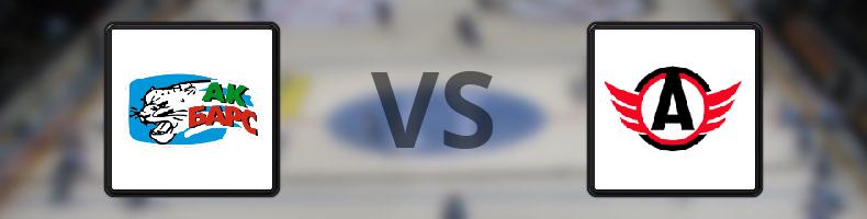 AK Bars Kazan - Avtomobilist Yekaterinburg odds, speltips, resultat i KHL