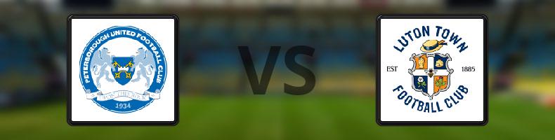 Peterborough - Luton odds, speltips, resultat i League One
