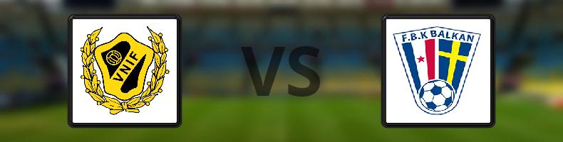Växjö Norra IF - FBK Balkan odds, speltips, resultat i Division 2
