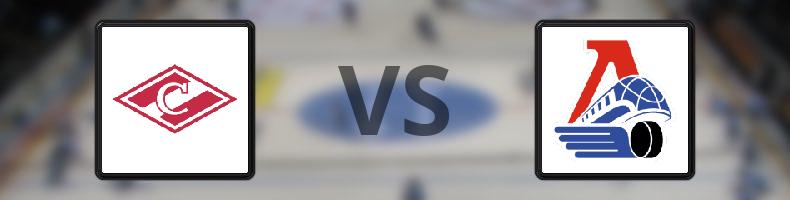 Spartak Moskva - Lokomotiv Jaroslavl odds, speltips, resultat i KHL