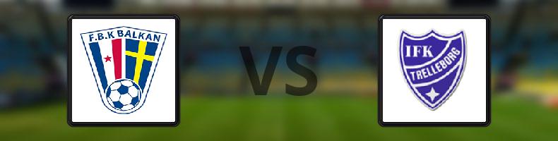 FBK Balkan - IFK Trelleborg odds, speltips, resultat i Division 2