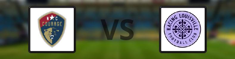 North Carolina Courage - Racing Louisville FC odds, speltips, resultat i NWSL
