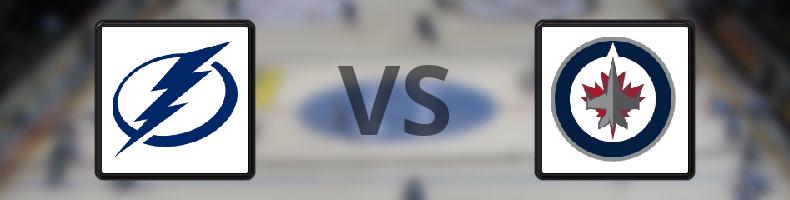Tampa Bay Lightning - Winnipeg Jets odds, speltips, resultat i NHL