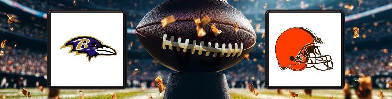 Baltimore Ravens - Cleveland Browns odds, speltips, resultat i NFL