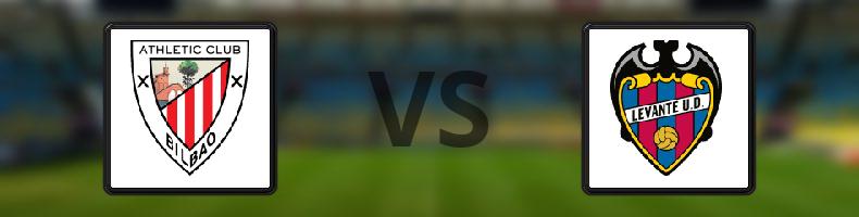 Athletic Bilbao - Levante odds, speltips, resultat i La Liga