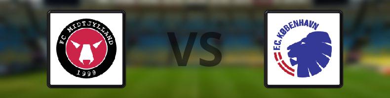 Midtjylland - FC Köpenhamn odds, speltips, resultat i Superligaen