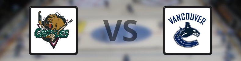 Utah Mammoth - Vancouver Canucks odds, speltips, resultat i NHL