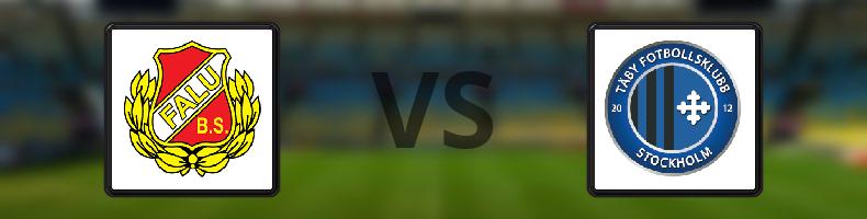 Falu FK - Täby IS odds, speltips, resultat i Division 2