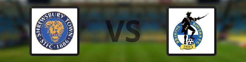 Shrewsbury - Bristol Rovers odds, speltips, resultat i League Two