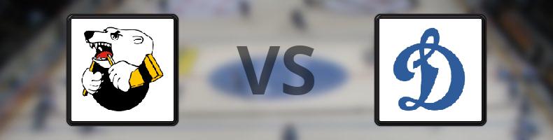 Traktor Chelyabinsk - Dynamo Moskva odds, speltips, resultat i KHL