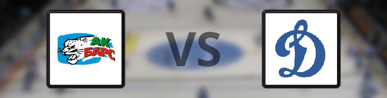 AK Bars Kazan - Dynamo Moskva odds, speltips, resultat i KHL