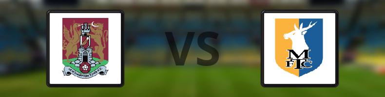 Northampton - Mansfield odds, speltips, resultat i League One