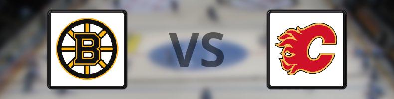 Boston Bruins - Calgary Flames odds, speltips, resultat i NHL
