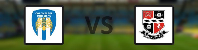 Colchester - Bromley odds, speltips, resultat i League Two