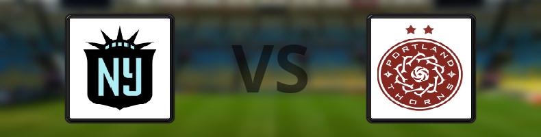 NJ/NY Gotham - Portland Thorns odds, speltips, resultat i NWSL