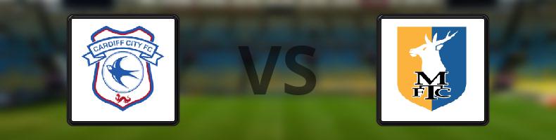 Cardiff City - Mansfield odds, speltips, resultat i League One