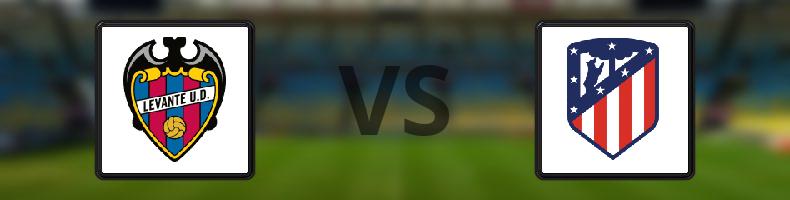 Levante - Atlético Madrid odds, speltips, resultat i La Liga