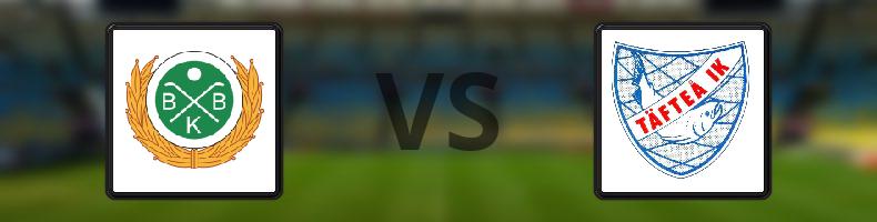 Bodens BK FF - Täfteå IK odds, speltips, resultat i Division 2