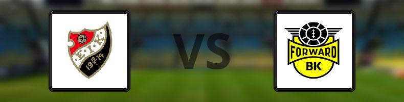 Enskede IK - BK Forward odds, speltips, resultat i Division 2
