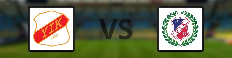 Ytterhogdals IK - Viggbyholms IK odds, speltips, resultat i Division 2