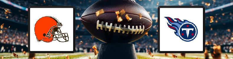 Cleveland Browns - Tennessee Titans odds, speltips, resultat i NFL