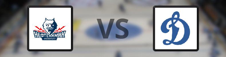 Neftekhimik - Dynamo Moskva odds, speltips, resultat i KHL