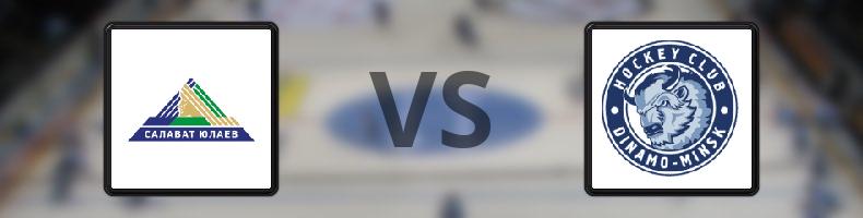 Salavat Yulaev UFA - Dinamo Minsk odds, speltips, resultat i KHL
