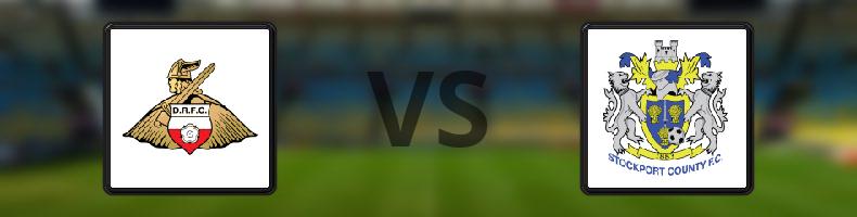 Doncaster - Stockport odds, speltips, resultat i League One