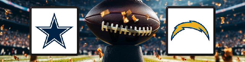 Dallas Cowboys - Los Angeles Chargers odds, speltips, resultat i NFL
