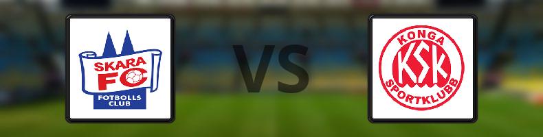 Skara FC - IK Kongahälla odds, speltips, resultat i Division 2