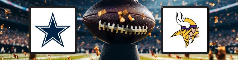 Dallas Cowboys - Minnesota Vikings odds, speltips, resultat i NFL