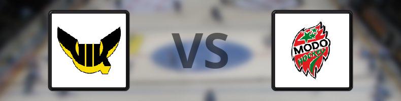 Västerås - MODO odds, speltips, resultat i HockeyAllsvenskan