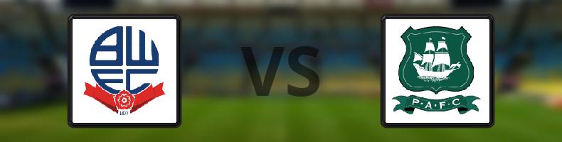 Bolton - Plymouth odds, speltips, resultat i League One