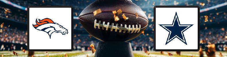 Denver Broncos - Dallas Cowboys odds, speltips, resultat i NFL