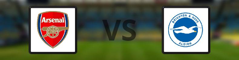 Arsenal - Brighton odds, speltips, resultat i Premier League