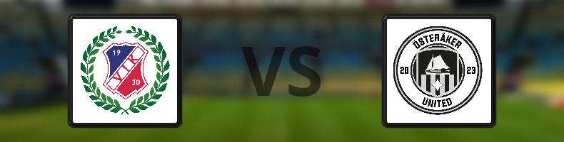Viggbyholms IK - IFK Österåkers FK odds, speltips, resultat i Division 2